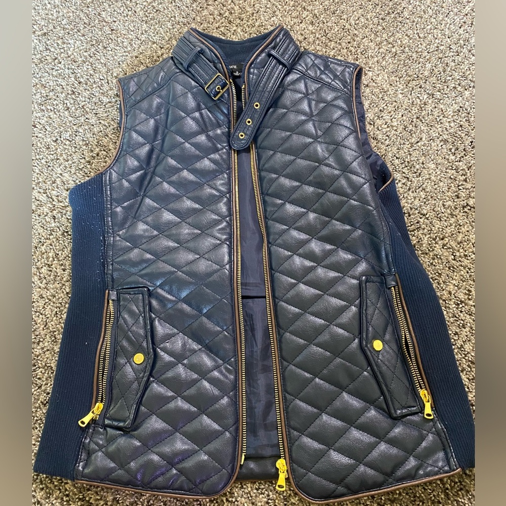 Navy Blue Vest